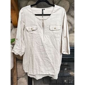 Cathy cream top